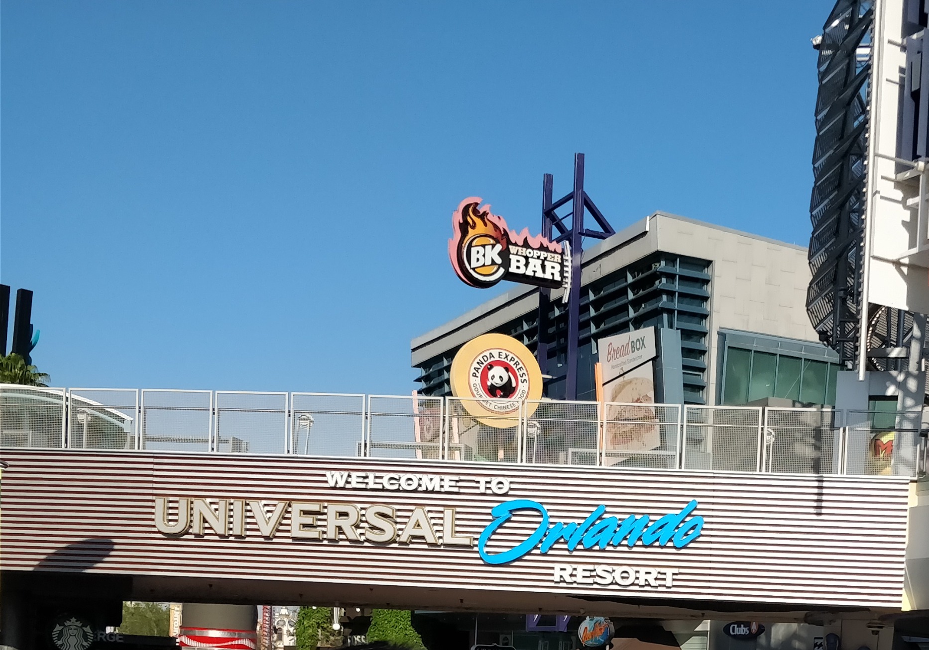Universal Studios in Orlando Entrance